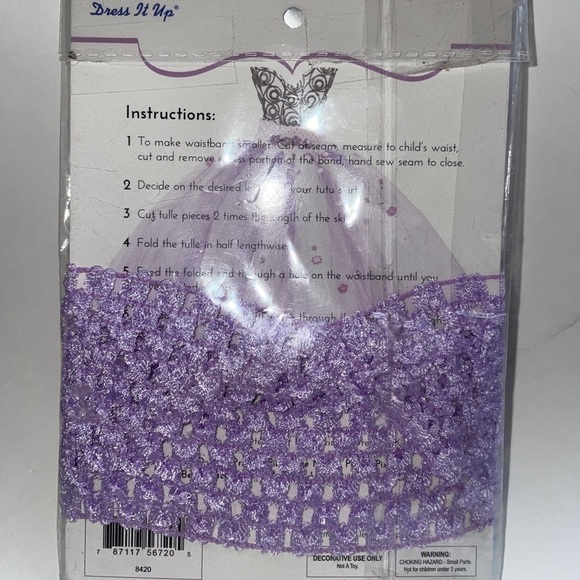 TUTU Princess Pixie Dress It Up Kit Embellishments Dance Skirt NEW Medium - Picture 9 of 10